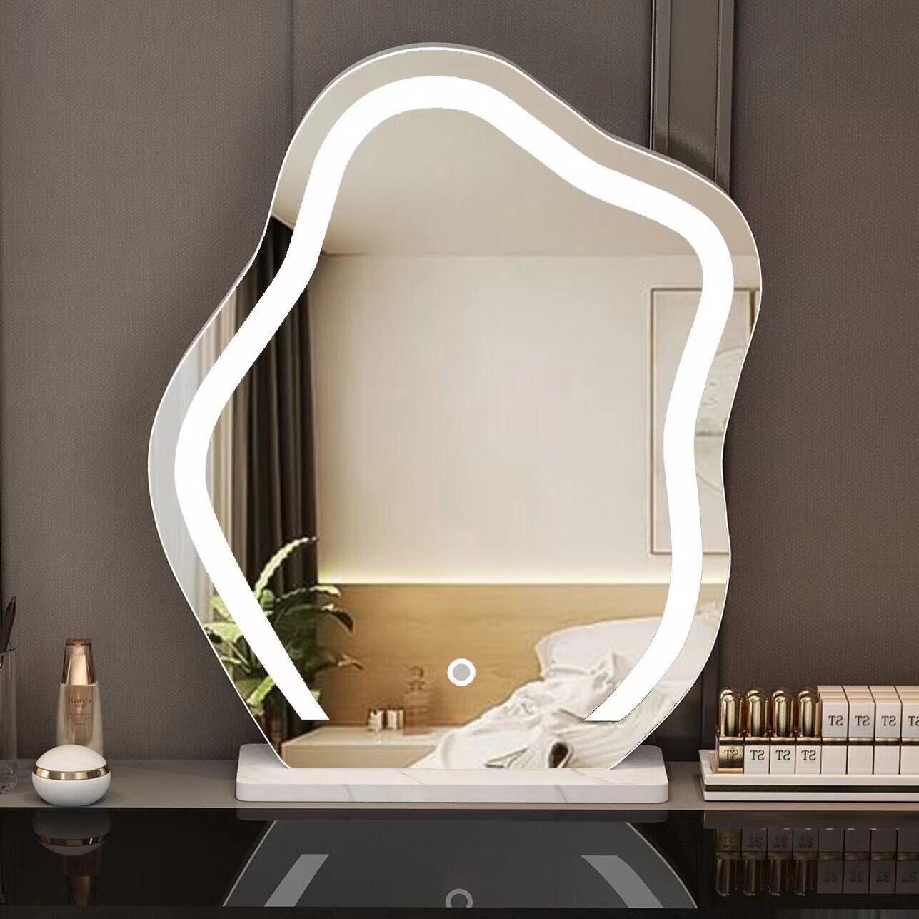 Large Makeup Mirror Cloud Shape