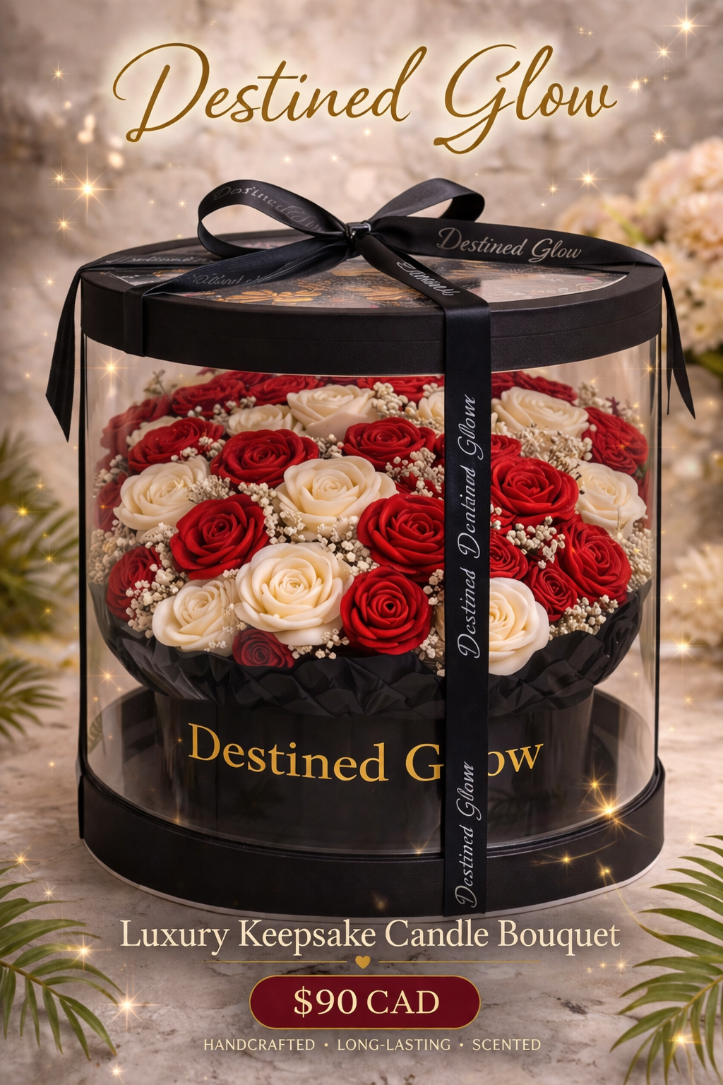 Luxury Keepsake Candle Bouquet