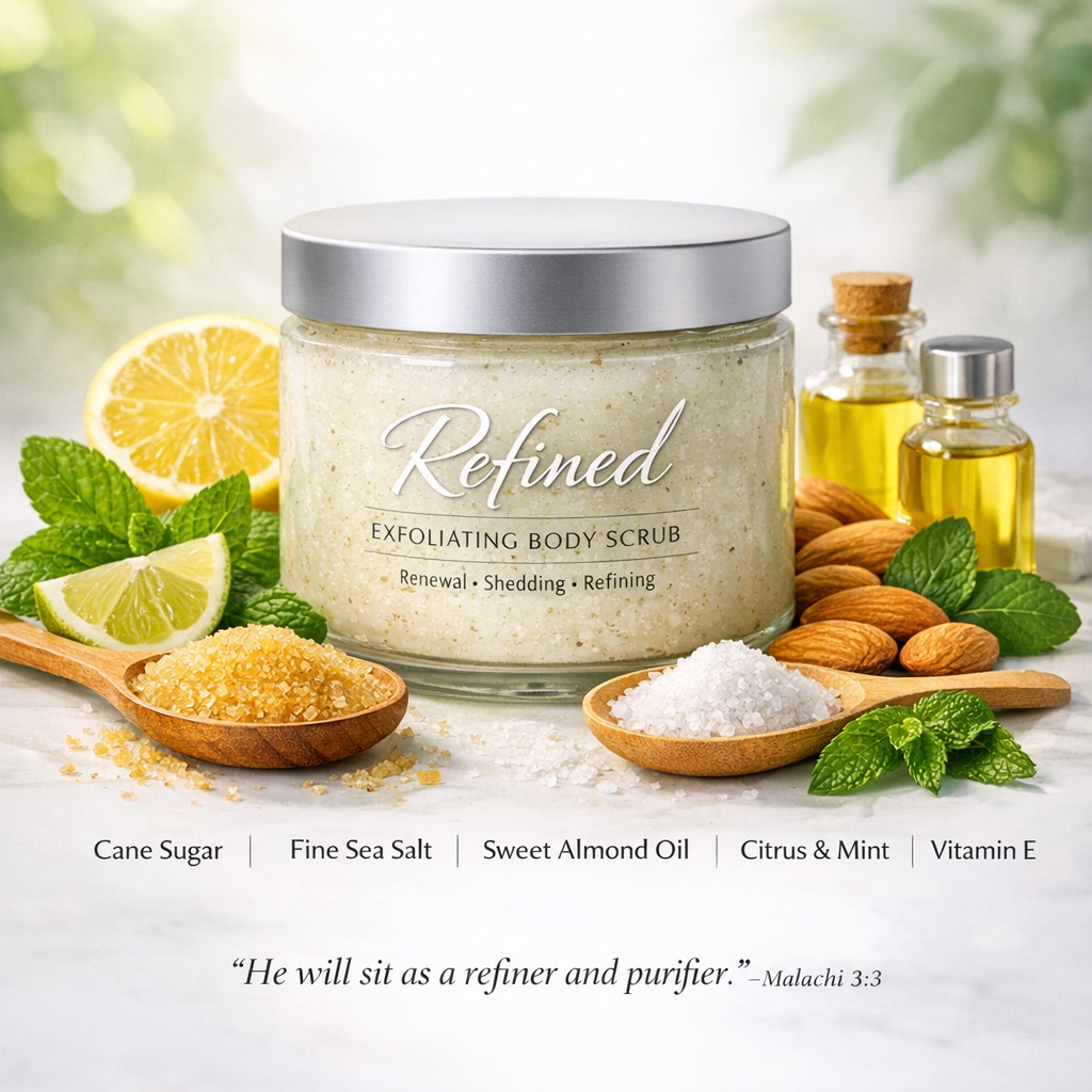 "Refined" Sugar Scrub