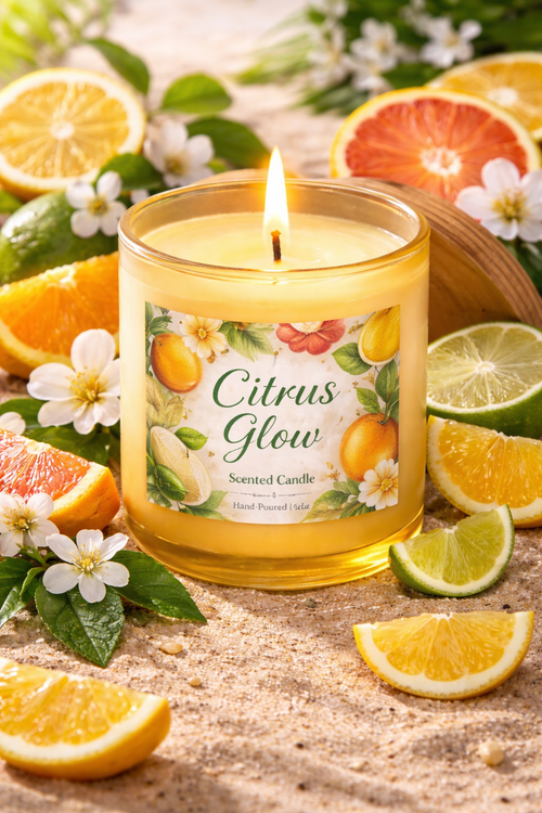 "Citrus Glow" Candle