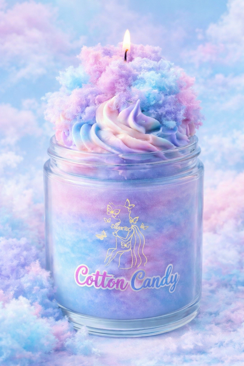 Cotton Candy Candle