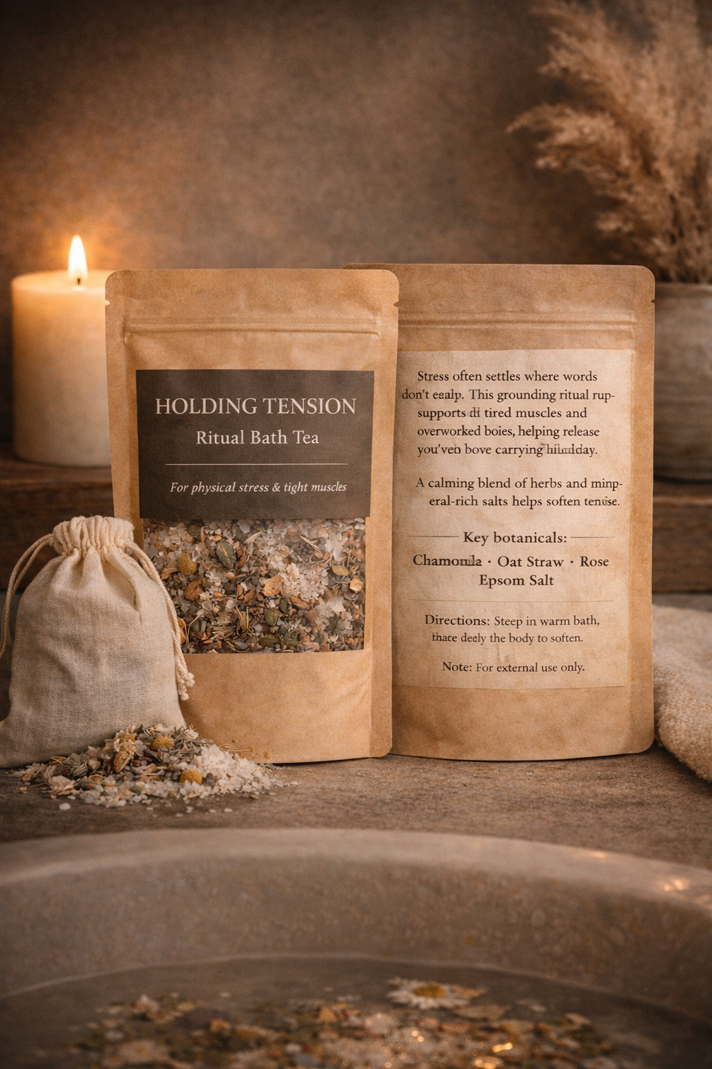 Overstimulated Bath Tea Bag