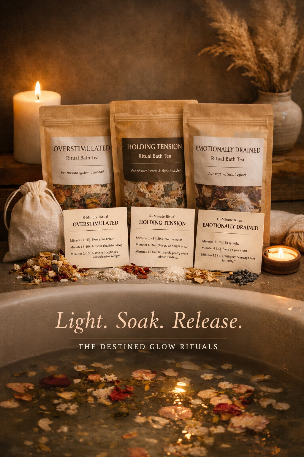 Overstimulated Bath Tea Bag