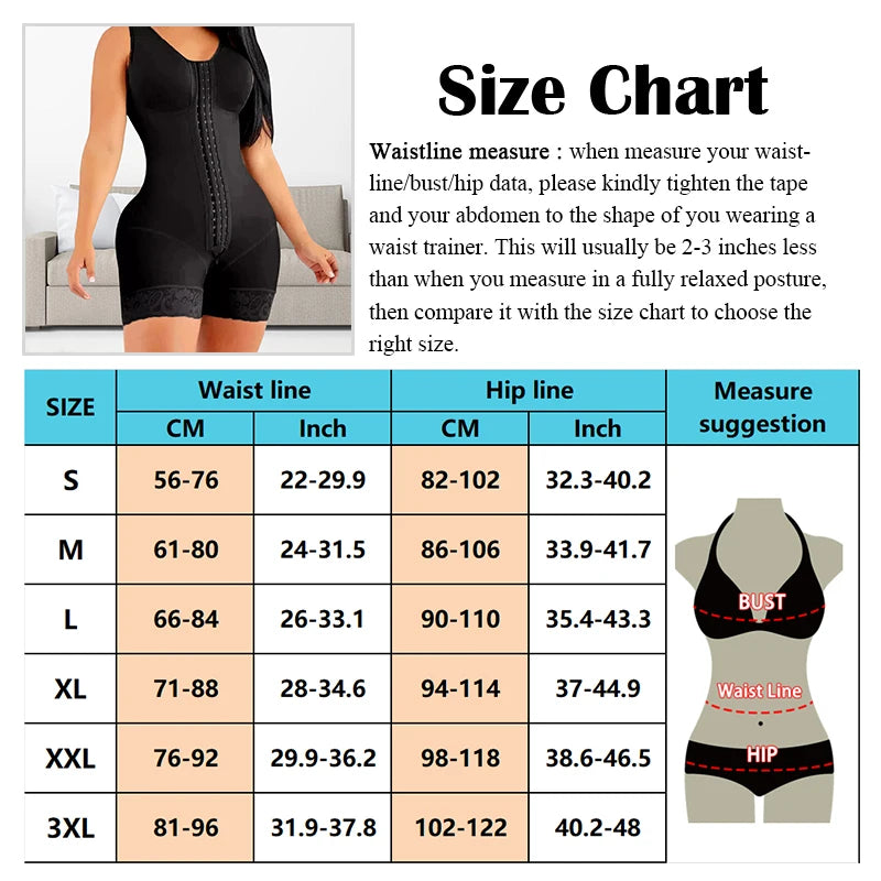 Full Body Shapewear Compression Girdle