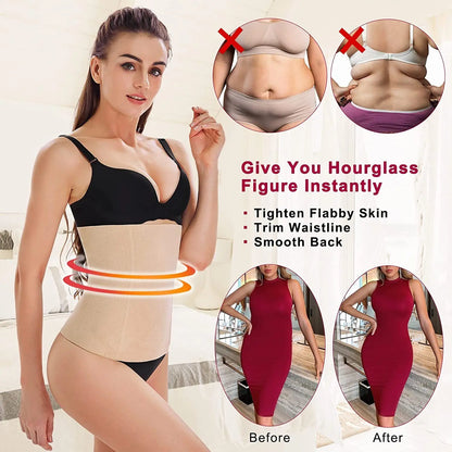 2 IN 1 Postpartum Belly Recovery Bands Body Shaper