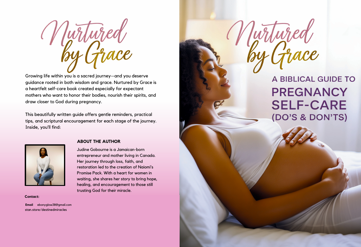 Nurtured by Grace: Faith Guidance During Pregnancy Book