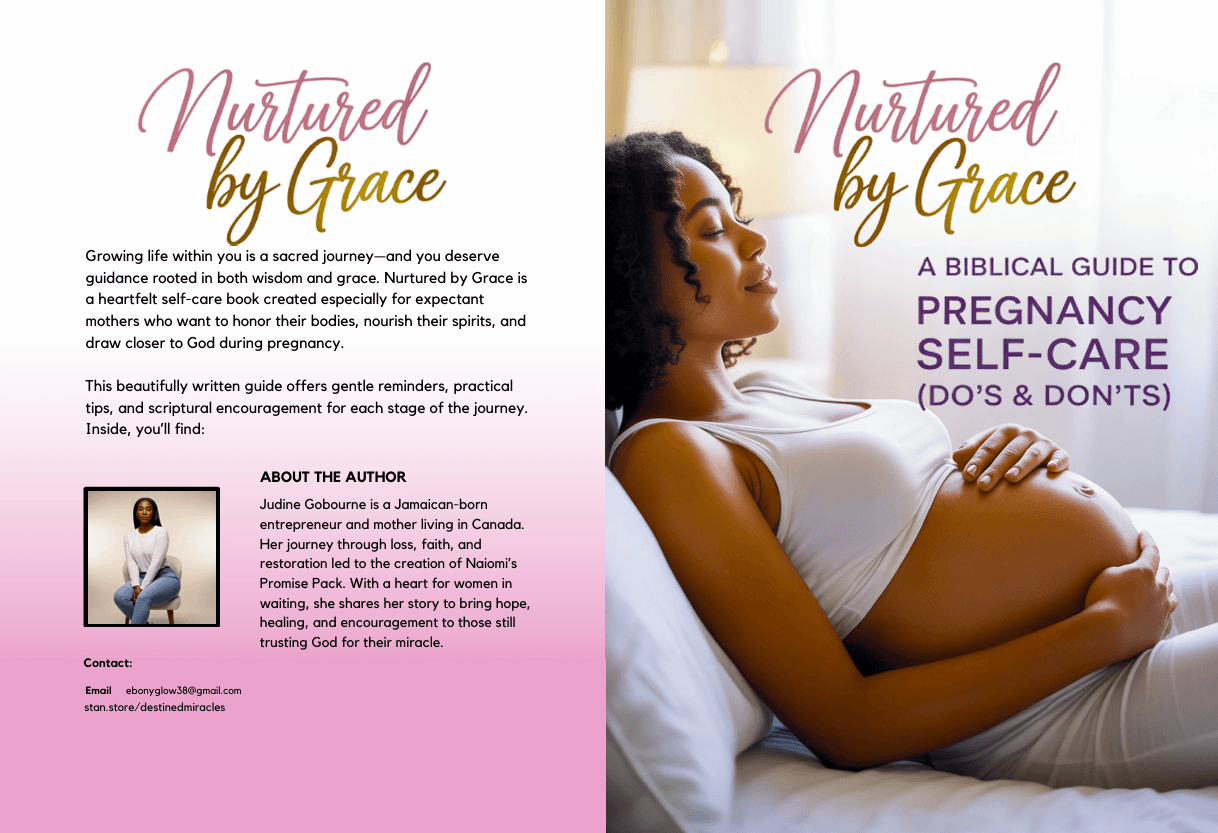 Nurtured by Grace - Faith Guidance During Pregnancy Book cover