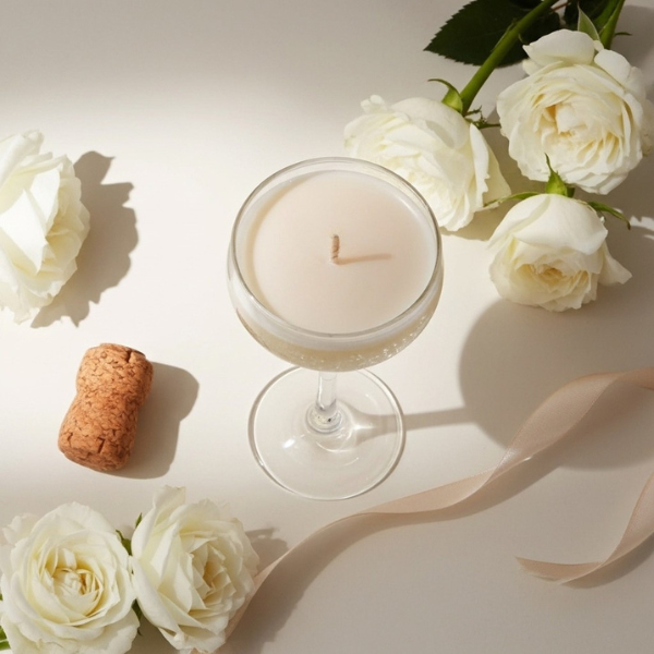 Champagne Candle for Celebrations