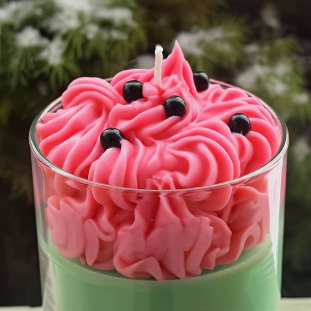 Watermelon Scented Candle and Cheerful Atmosphere