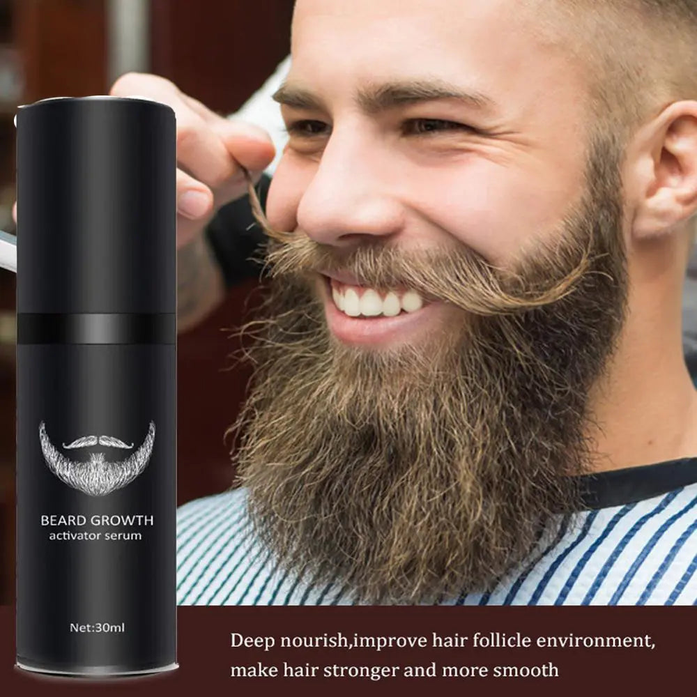 Beard Growth Oil: Activator Serum for Men