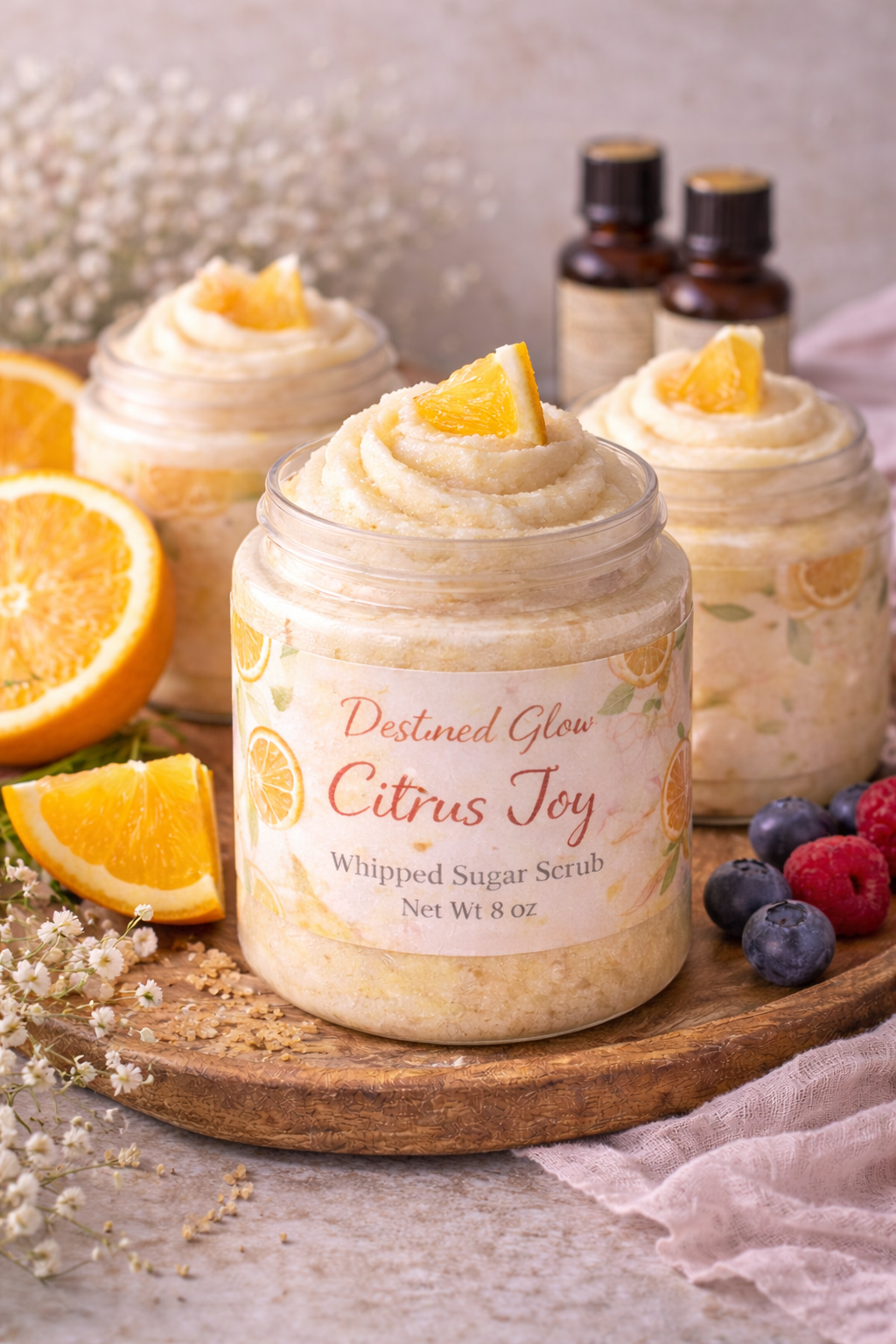 "Citrus Joy Glow" Sugar Scrub