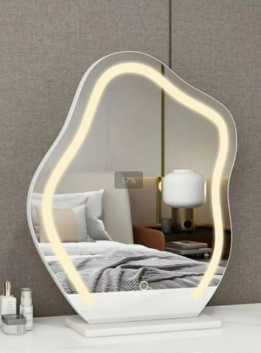 Large Makeup Mirror Cloud Shape